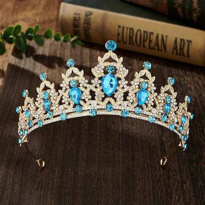 Elegant Rhinestone Tiara for Bridal Hair
