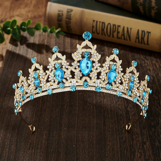 Elegant Rhinestone Tiara for Bridal Hair