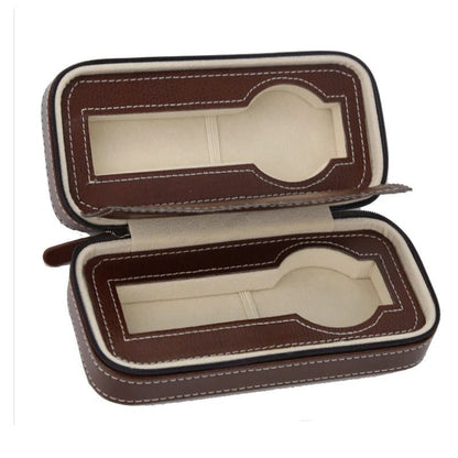 Travel Watch Organizer Case with Double Layer