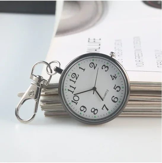 Vintage Pocket Watch Keychain Remote Control Gift