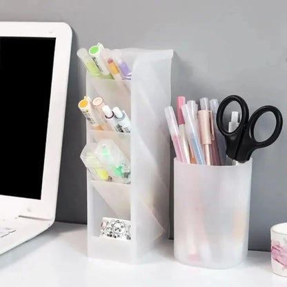 Colorful Desktop Organizer for Pens and Brushes