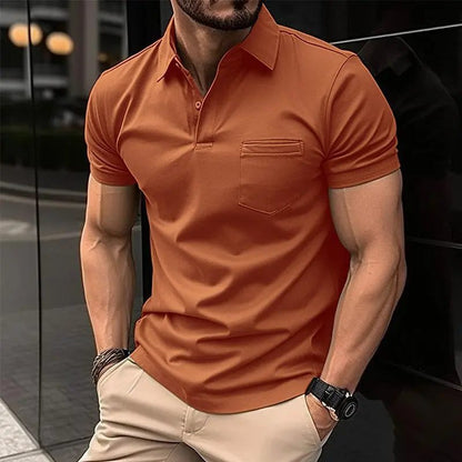 Lightweight Summer Polo Shirt for Men