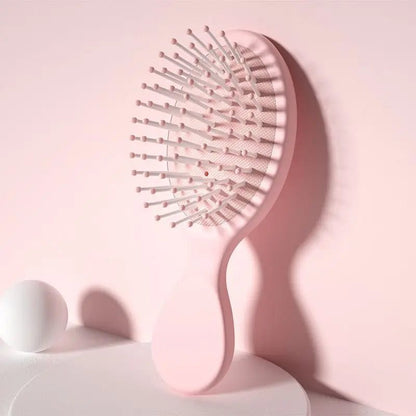 Portable Mini Detangler Hair Brush for All