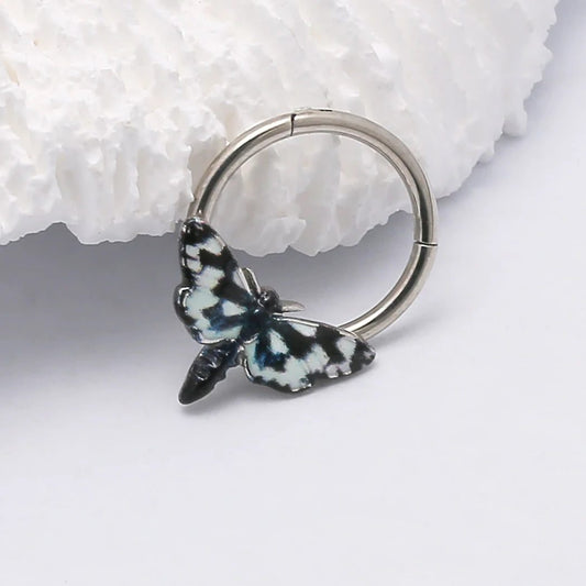 16G Stainless Steel Septum Nose Ring Jewelry