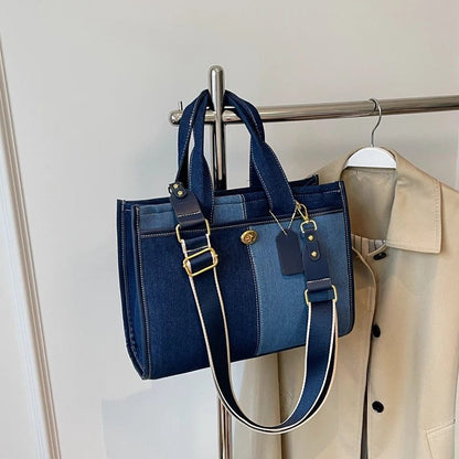2024 Large Denim Handbag for Women