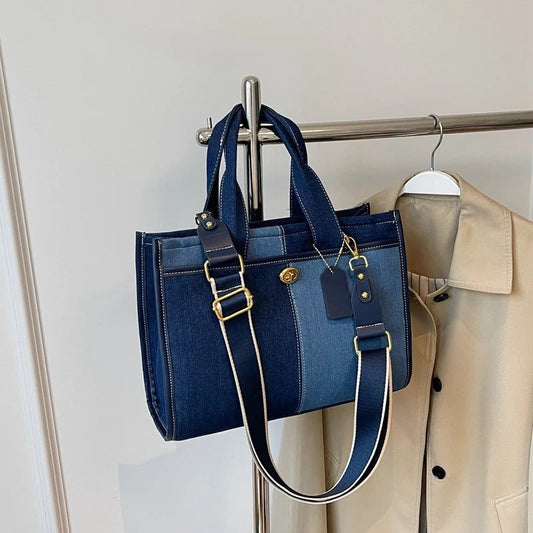 2024 Large Denim Handbag for Women