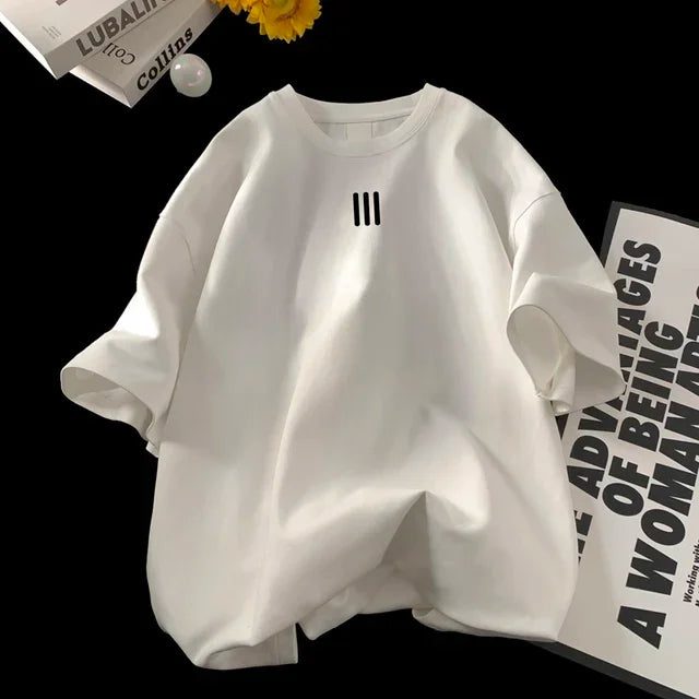 Men's Oversized Cotton T-Shirts for Summer