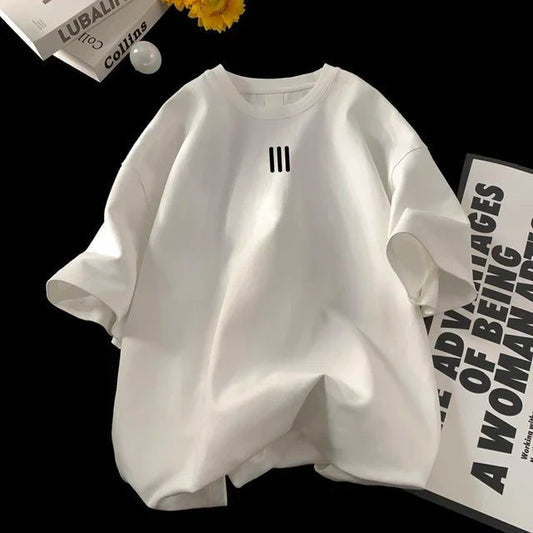 Men's Oversized Cotton T-Shirts for Summer