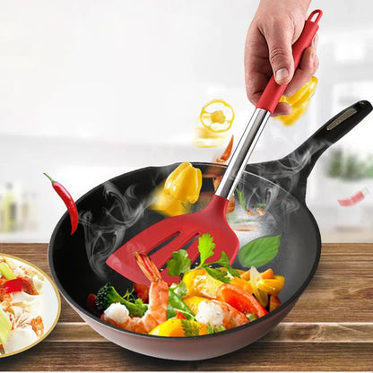 Silicone Utensil Set for Nonstick Cookware
