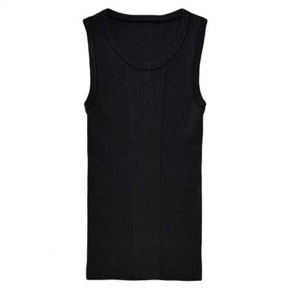 Men's Slim Fit Ribbed Summer Tank Top