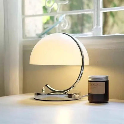 Modern Glass Small Table Lamp for Decor