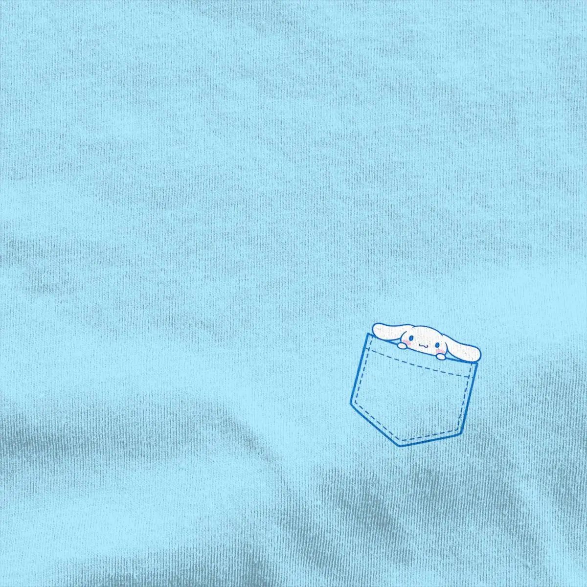 Vintage Cotton Pocket T-Shirt for Men Women