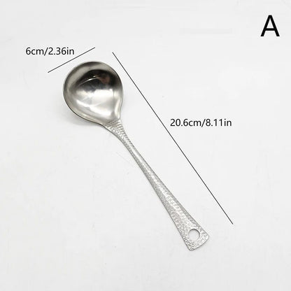 Stainless Steel Slotted Spoon with Fish Scale Handle
