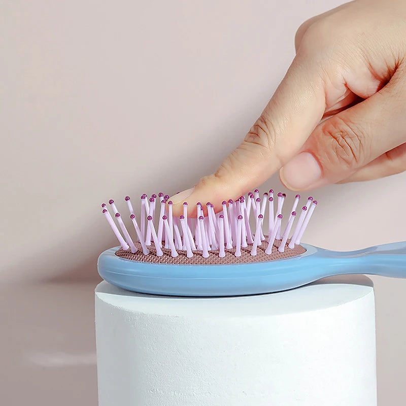 Mini Cartoon Hair Comb Travel Brush