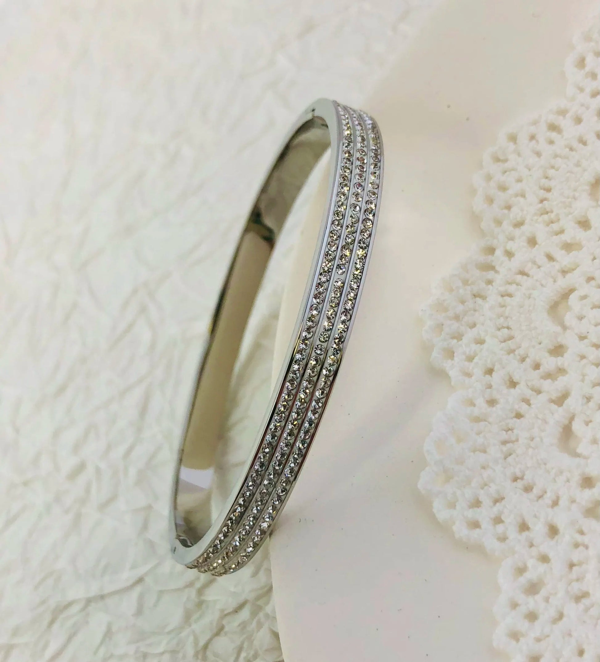 Waterproof Zircon Inlaid Bracelets for Elegance