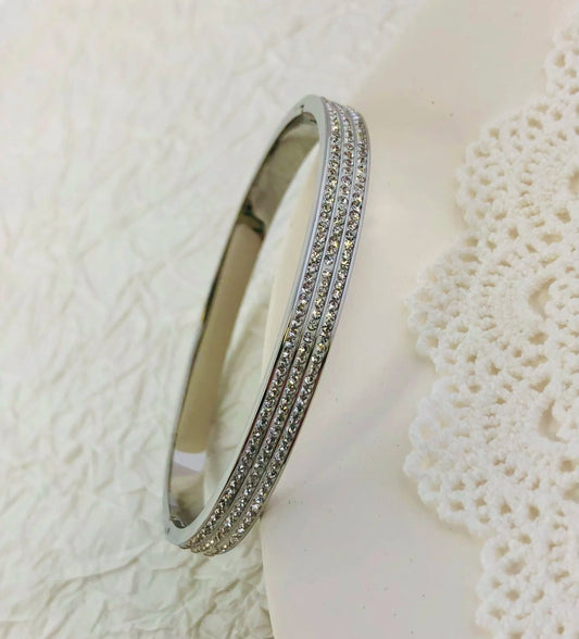 Waterproof Zircon Inlaid Bracelets for Elegance