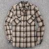 Men's Casual Long Sleeve Plaid Flannel Shirt