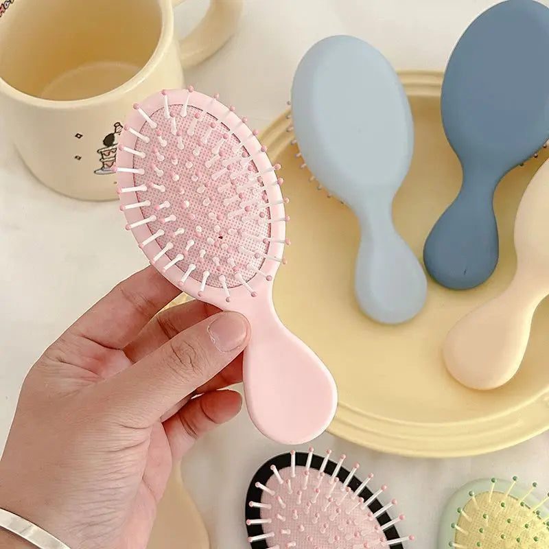 Portable Mini Detangler Hair Brush for All