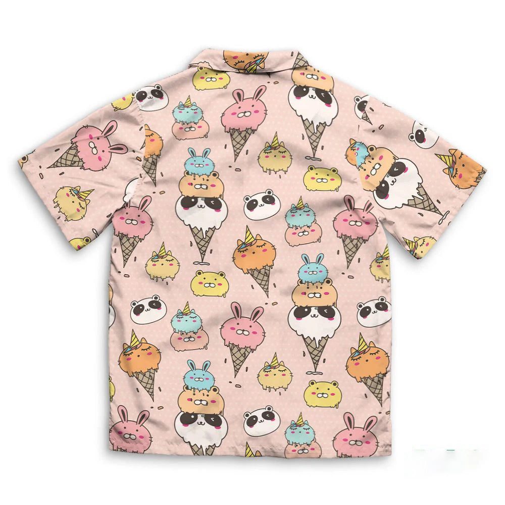2024 Men's Hawaiian Ice Cream Summer Shirt