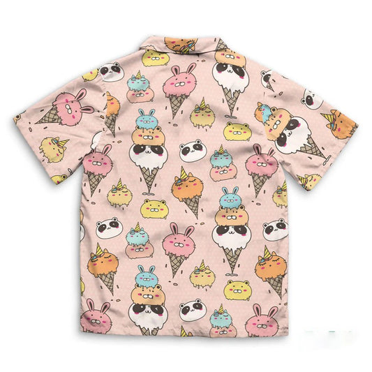 2024 Men's Hawaiian Ice Cream Summer Shirt