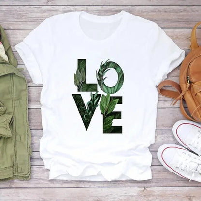 Floral Print Oversized T-Shirt for Women