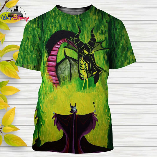 3D Print Maleficent T-Shirt for Men