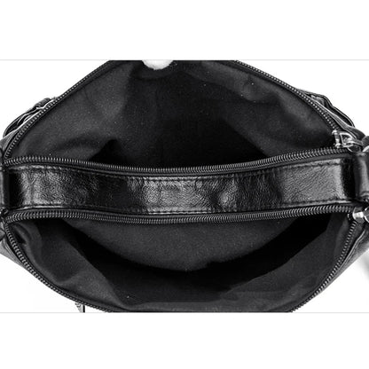 Luxury Vintage Soft Leather Crossbody Handbag