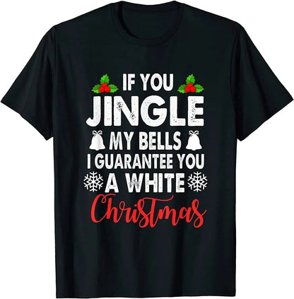 Inappropriate Christmas Gag T-Shirt for Men