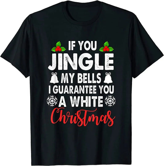 Inappropriate Christmas Gag T-Shirt for Men