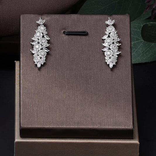 Luxury Wedding Jewelry Set: 4 Pieces