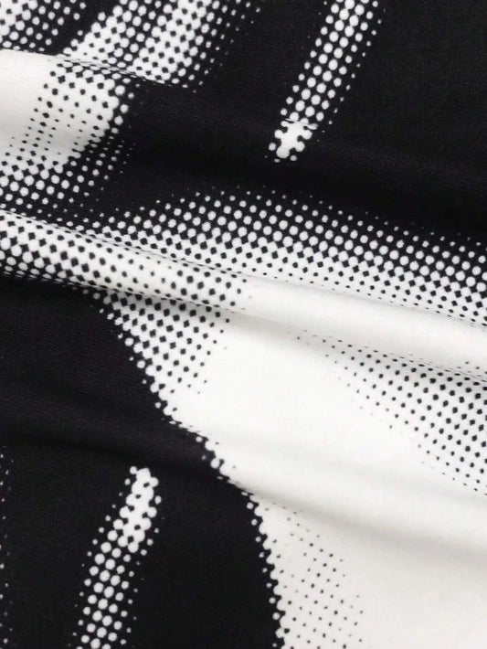 Women Sexy Graphic Tube Top Slim Fit