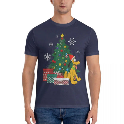 Casual Men's Christmas Tree T-Shirts 6XL