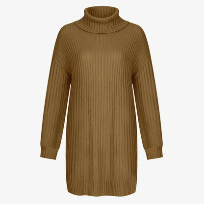 Trendy Women’s Mid-Length Sweater Dress