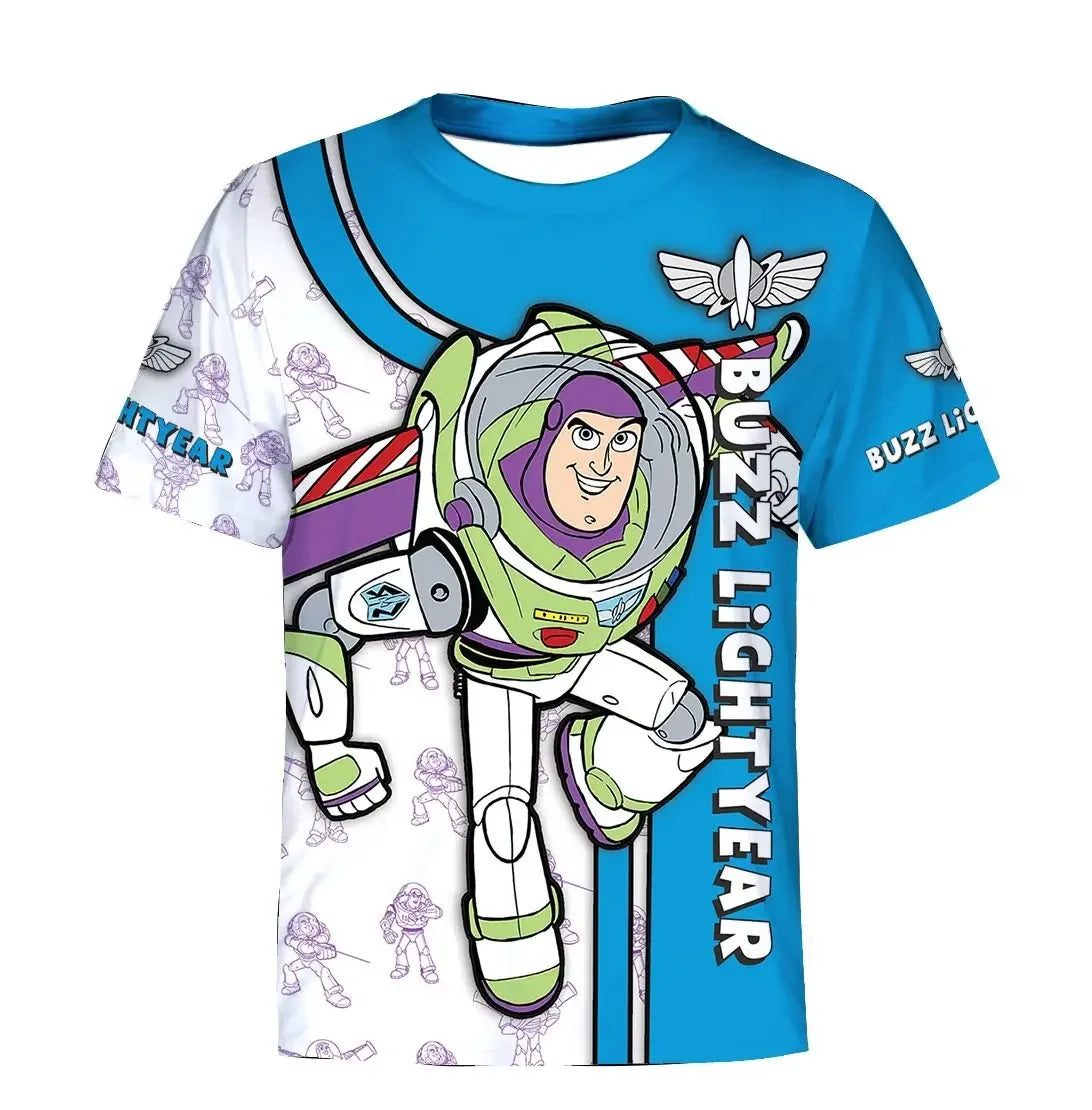 2024 Toy Story 3D Print T-Shirts