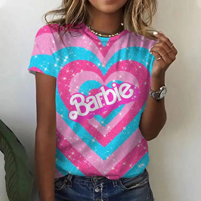 Stylish Printed Tee for Women and Girls