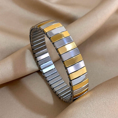 Waterproof Gold Plated Stainless Steel Bracelets