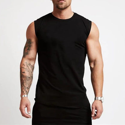 Men's Sleeveless Workout Tank Top for Fitness