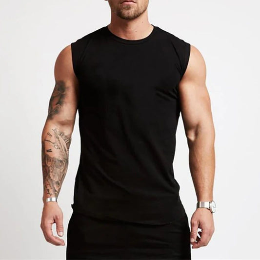 Men's Sleeveless Workout Tank Top for Fitness