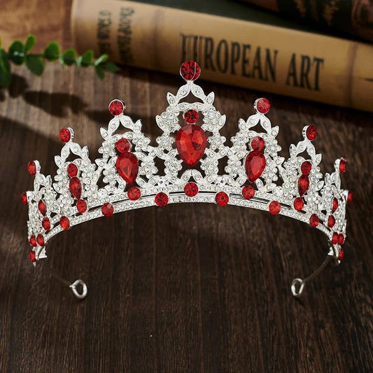 Elegant Rhinestone Tiara for Bridal Hair