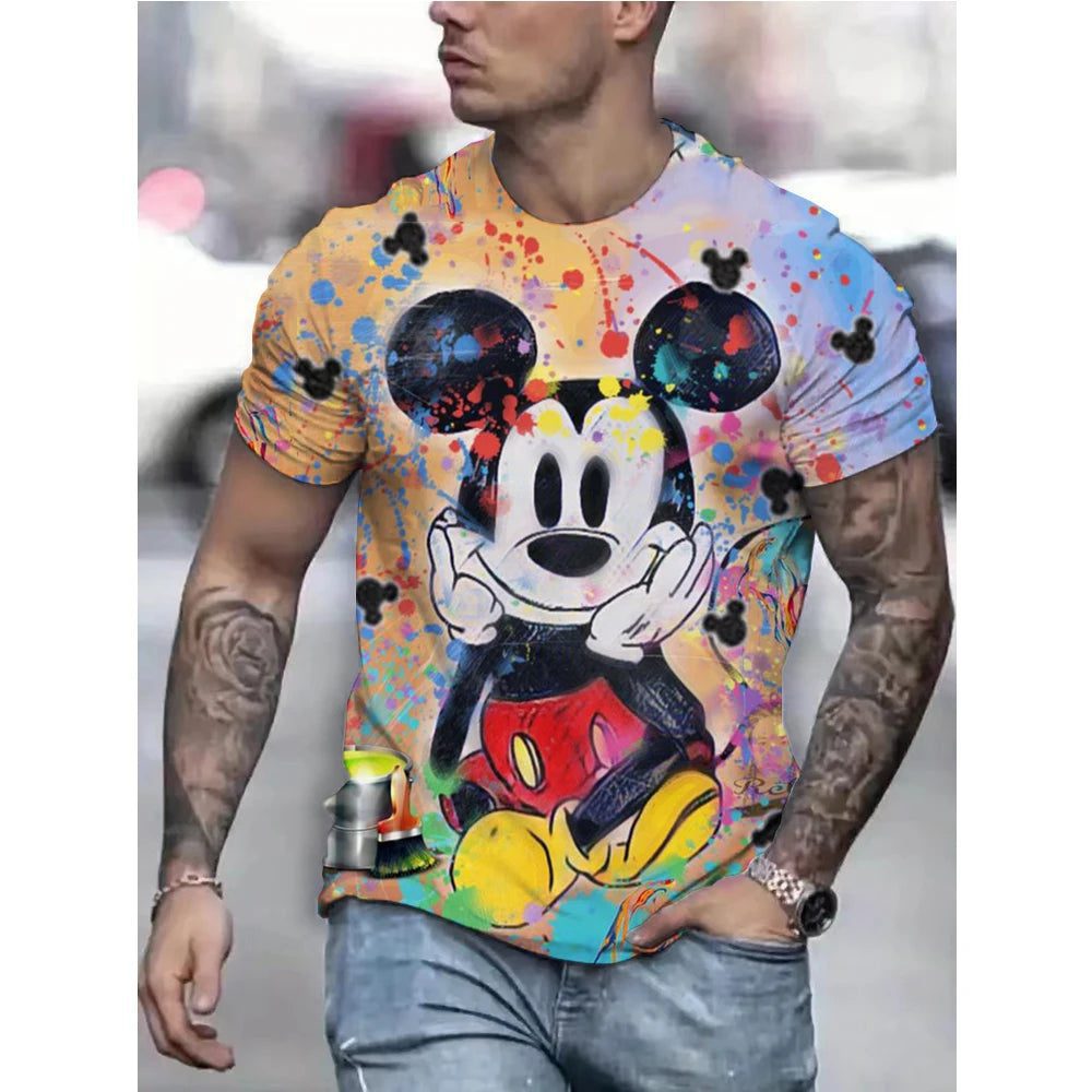 Men's Vintage Mickey Mouse Oversized T-Shirt