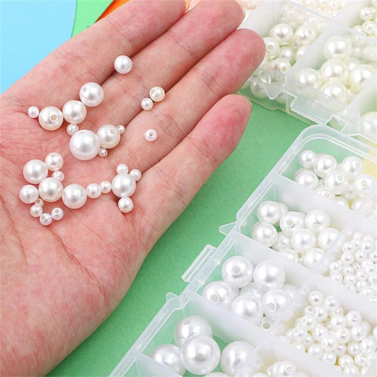 Imitation Pearl Bead Kit for DIY Jewelry