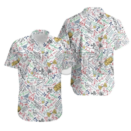 Men's 3D Floral Hawaiian Shirt Slim Fit