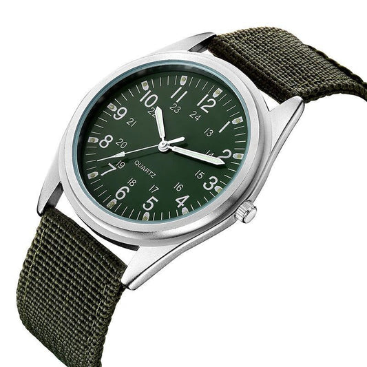 Unisex Luminous Dial Military Sports Quartz Watch