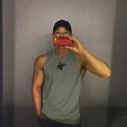 High-Quality Men's Sleeveless Workout Tank Tops