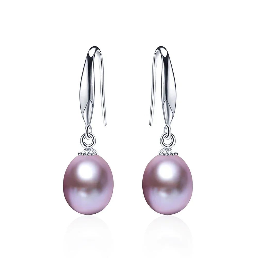 2024 Natural Pearl Drop Earrings for Weddings