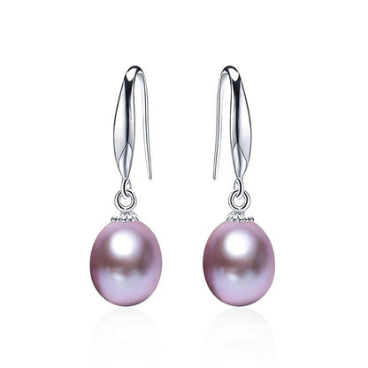 2024 Natural Pearl Drop Earrings for Weddings