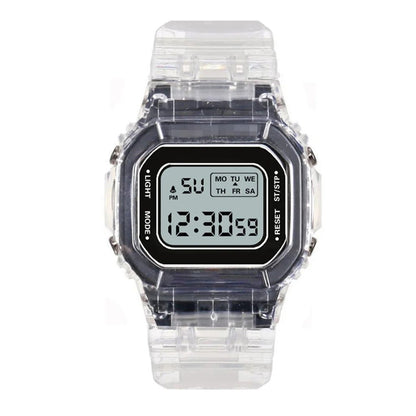Unisex Vintage LED Digital Sports Wristwatch