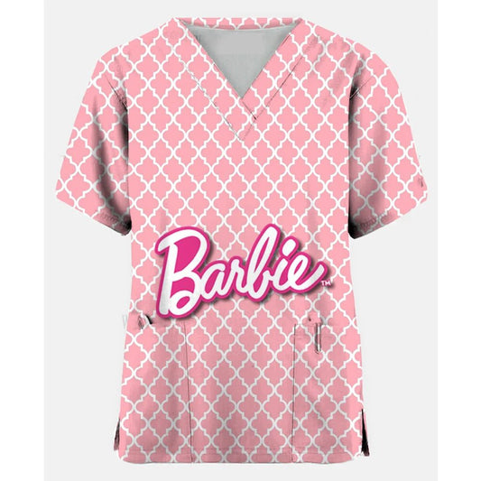 Cute Nurse Scrub Tops for Women T-Shirt