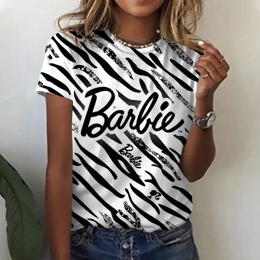 Cute Loose Short Sleeve T-Shirt for Women