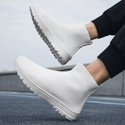 Trendy Unisex Mesh Sock Sneakers for Sports